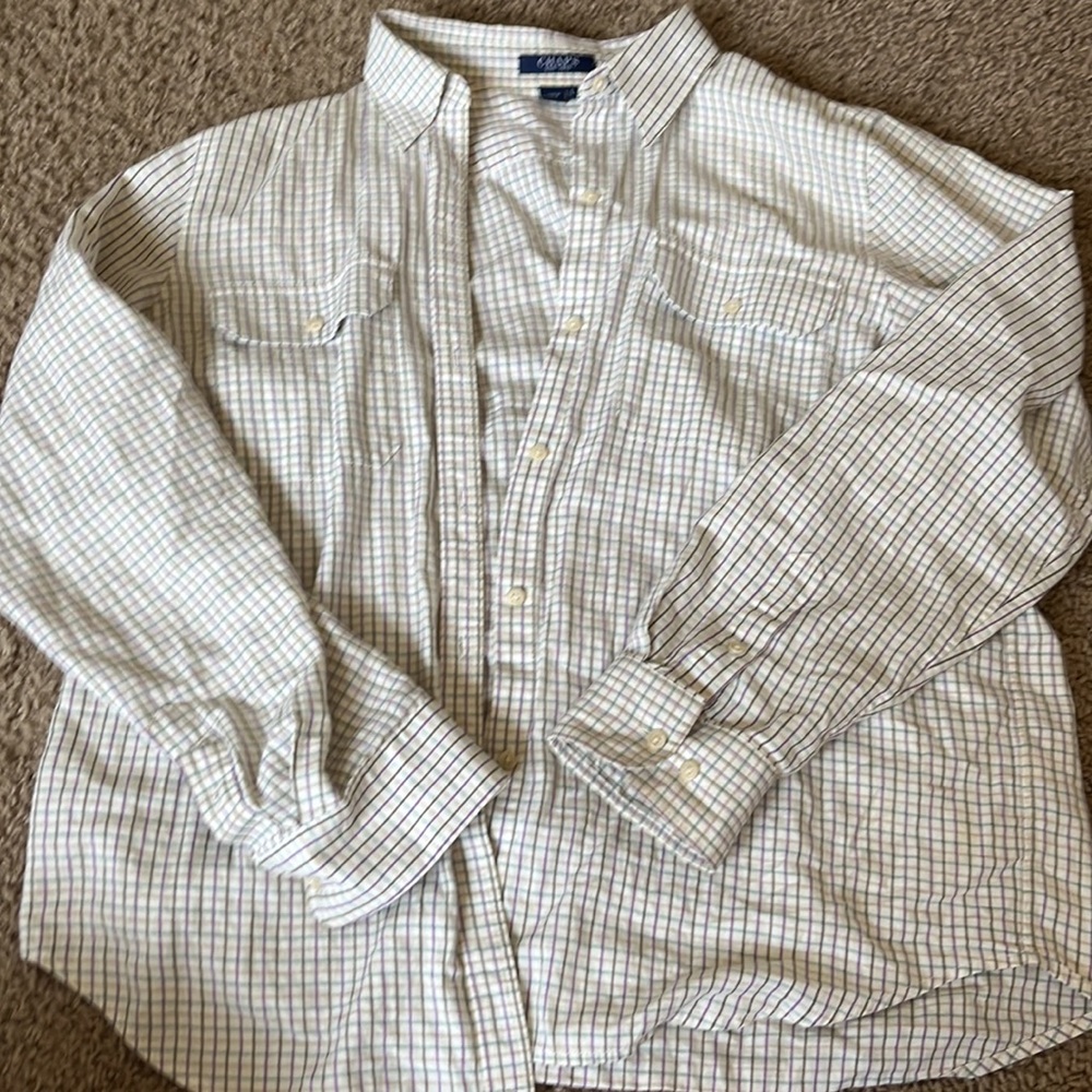 Plaid button down - Picture 2 of 2